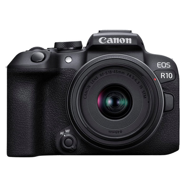 Canon EOS R10 + RF-S 18-45mm Garanzia Canon Italia Canon EOS R10 + RF-S 18-45mm Garanzia Canon Italia